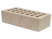 кирпич облицовочный одинарный, м-175,120x250x65, слоновая кость скала