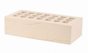 кирпич облицовочный одинарный, м-175,120x250x65, слоновая кость дерево
